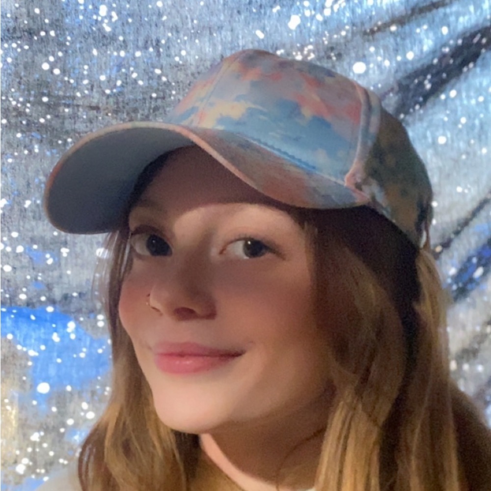 Tie dye hat